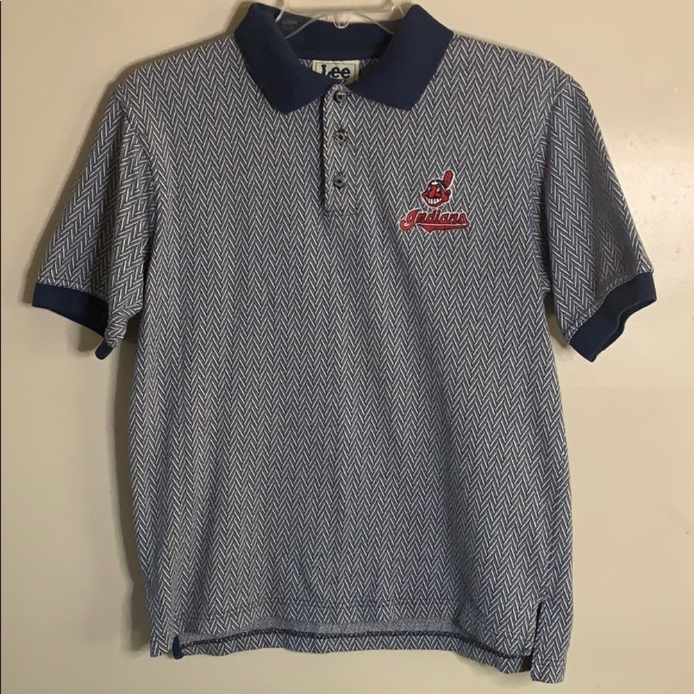 Lee Cleveland Indians polo